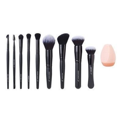 e.l.f. Ten Out of Ten Makeup Brush Set 10ct - New