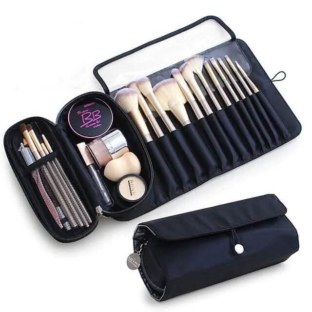 Portable Makeup Brush Organizer Makeup Brush Bag